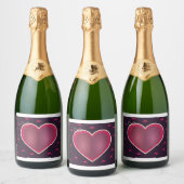 Valentinstag, Champagner 🍾 Etiketten 🥂 (Flaschen)
