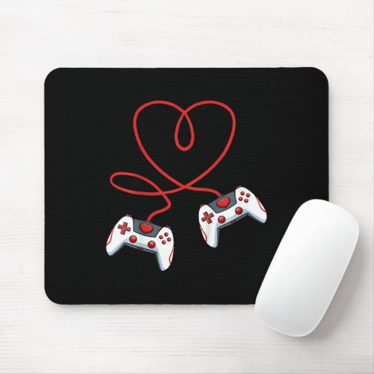 Valentinstag Co. Mousepad (Mit Mouse)