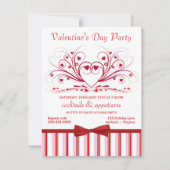 Valentinstag Cocktail-Party Einladungen (Vorderseite)