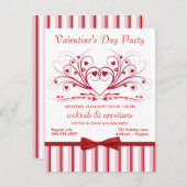 Valentinstag Cocktail-Party Einladungen (Vorne/Hinten)