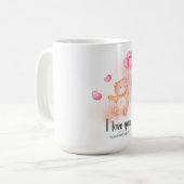 Valentinstag Coffee Tasse (Vorderseite Links)