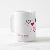 Valentinstag Coffee Tasse (Vorderseite Links)