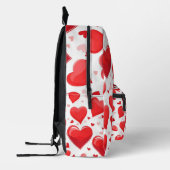 Valentinstag-Collage Bedruckter Rucksack (Links)