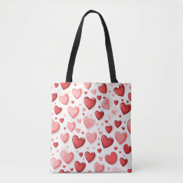 Valentinstag-Collage Tasche