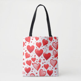 Valentinstag-Collage Tasche