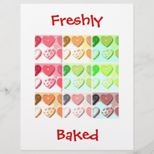Valentinstag-Cookies Flyer