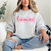 Valentinstag Coquette Bow Shirt, Valentinstag Sweatshirt