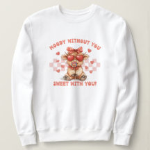 Valentinstag Coquette Hochland Kuh