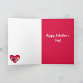 Valentinstag Corgi Feiertagskarte (Innenseite)