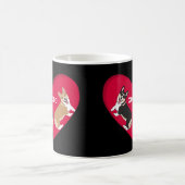 Valentinstag Corgi Kaffeetasse (Mittel)