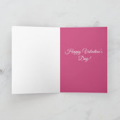 Valentinstag Corgi XOXO Dankeskarte (Innenseite)