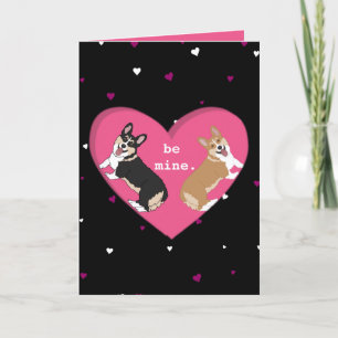 Valentinstag Corgi XOXO Dankeskarte