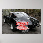 Valentinstag Corvette Poster (Vorne)