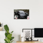 Valentinstag Corvette Poster (Heimbüro)