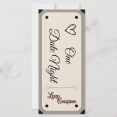 Valentinstag Coupon bearbeiten (Vorderseite)