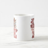 Valentinstag Cowboy Gnome Kaffeetasse (Mittel)