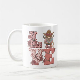 Valentinstag Cowboy Gnome Kaffeetasse