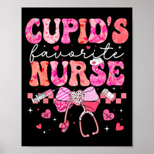 Valentinstag Cud’s Lieblingskrankenschwester Herz  Poster