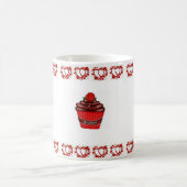 Valentinstag Cupcake Tasse (Mittel)