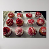 Valentinstag Cupcakes Poster (Vorne)