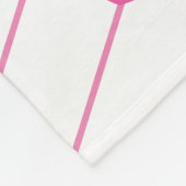 Valentinstag Cupcakes und Süßigkeiten Geschenk Fleecedecke (Ecke)