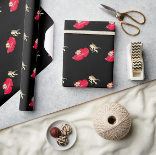 Valentinstag Cupid  Geschenkpapier