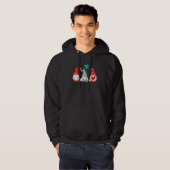 Valentinstag Cupid Gnomes Holding Hearts Hoodie (Vorne ganz)