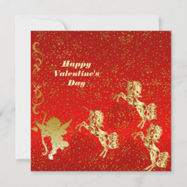 Valentinstag Cupid Gold Sparkasse Romantische Kart