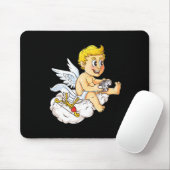 Valentinstag Cupid Video Gamer Controller Boys K Mousepad (Mit Mouse)