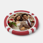 Valentinstag Custom Foto Spanisch Pokerchips (Einzeln)