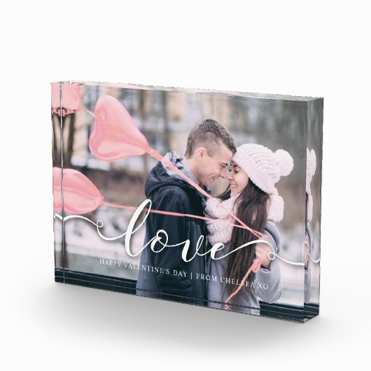 Valentinstag Custom Fotoblock (Rechts)