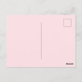 Valentinstag Dackel Hunde Postkarte (Rückseite)