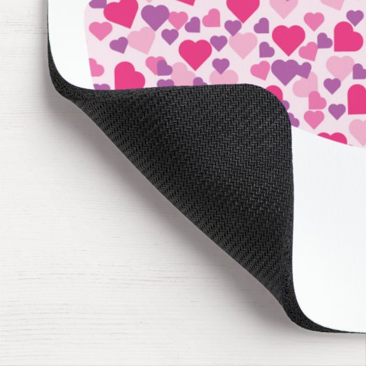 Valentinstag-Dackel Mousepad (Ecke)