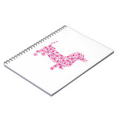 Valentinstag-Dackel Notizblock (Linke Seite)