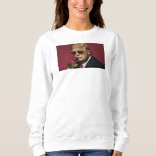 Valentinstag Damen Sweatshirts Trump