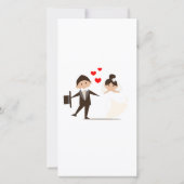 Valentinstag Dankeskarte (Rückseite)