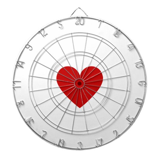 Valentinstag dartscheibe (vorne)