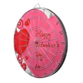 Valentinstag Dartscheibe (Vorderseite rechts)
