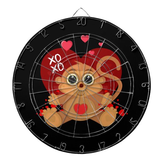 Valentinstag Dartscheibe (vorne)