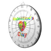 Valentinstag Dartscheibe (Vorderseite rechts)