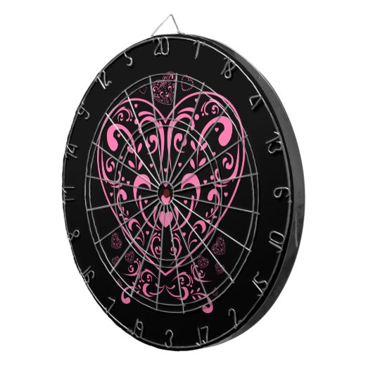 Valentinstag Dartscheibe (Vorderseite rechts)