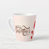 Valentinstag-Dekorationsbanner Milchtasse (Linke Ecke)