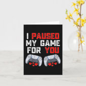 Valentinstag, den ich für dich als Glücksspielspie Karte (Gelbe Blume)