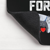 Valentinstag, den ich für dich als Glücksspielspie Mousepad (Ecke)