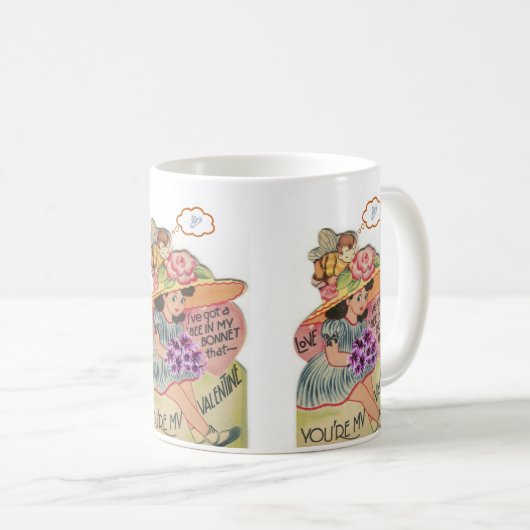 Valentinstag Denken Verlobung Ring Tasse (VorderseiteRechts)