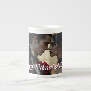 Valentinstag der ewigen Leidenschaft Porzellantasse