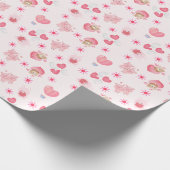 Valentinstag der Kinder Geschenkpapier (Ecke)