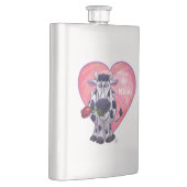 Valentinstag der Kuh Flachmann (Rechts)