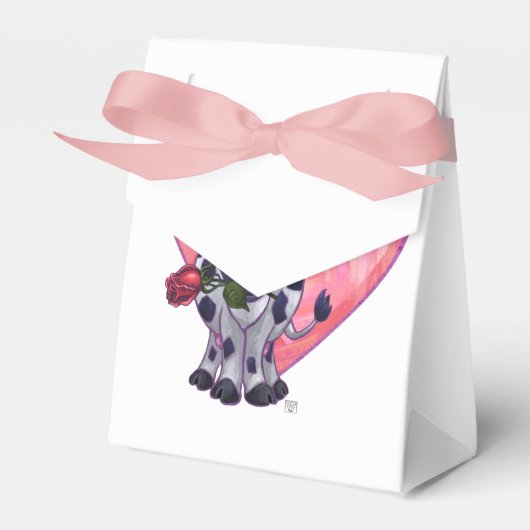 Valentinstag der Kuh Geschenkschachtel (Vorderseite)
