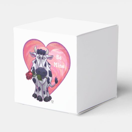 Valentinstag der Kuh Geschenkschachtel (Rückseite)